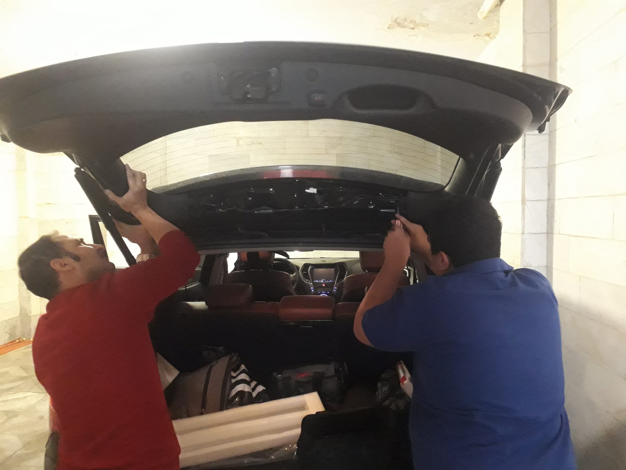 جک صندوق برقی سانتافه