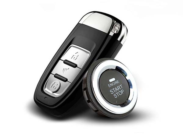 Keyless entry to the car