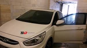 آینه تاشو برقی هیوندایی اکسنت