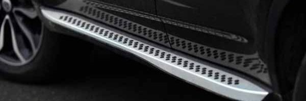 Side steps of the car