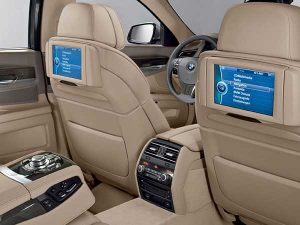 Rear entertainment monitor