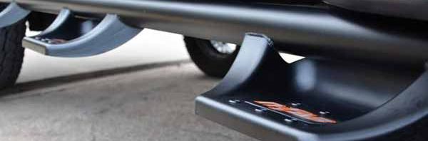 Side steps or rocker rods