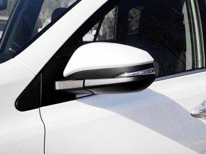 Electric car mirror