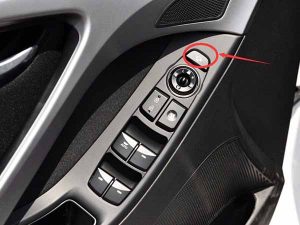 Electric mirror control