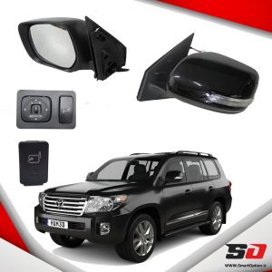 آینه تاشو برقی تویوتا لندکروز