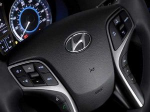 Key option on car steering