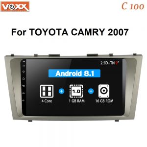 مانیتور اندروید تویوتا کمری c100