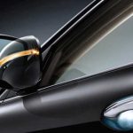 Install folding mirror on car