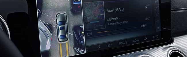 Reduce damage by watching around the car