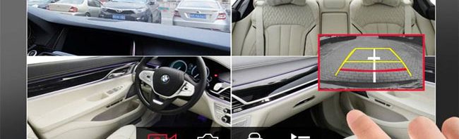 360 degree car camera suitable for home parking