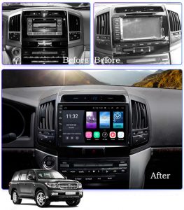 مانیتور اندروید تویوتا لندکروز