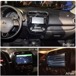 مانیتور اندروید میتسوبیشی میراژ C400