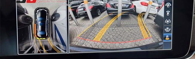 Rear gear camera in the car