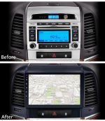 مانیتور اندروید هیوندای سانتافه۲۰۰۷-۲۰۱۰ مدل C400 برند VOXX - تصویر 2