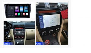 مانیتور مزدا 3 قدیم C400