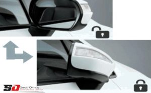 از هر جایی با آینه برقی تاشو عبور کنید