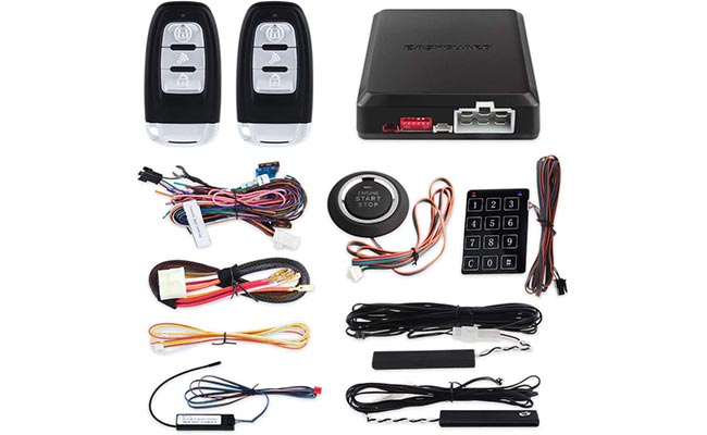 Install the keyless Starter option