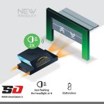 پاور درب پارکینگ جک اس 5 فابریک مدل DL PLUS - تصویر 2